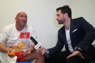 Wściekły Najman daje wywiad po porażce z Trybsonem