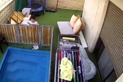 Wystarczy chwila aby dziecko zaczęło się topić. Dramatyczna akcja w ogródku