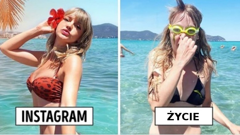 Blogerka porównuje zdjęcia z Instagrama do rzeczywistości. Każda kobieta zna te sytuacje