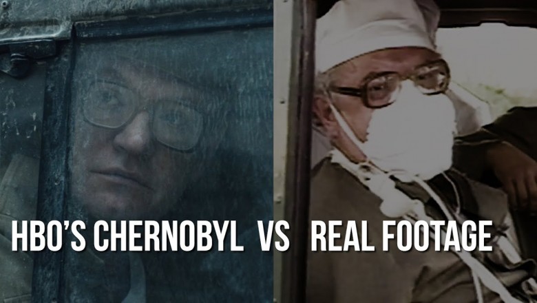 Porównanie scen z serialu „Czarnobyl” z oryginalnymi ujęciami z miejsca katastrofy