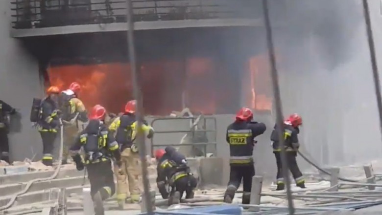 Dramatyczne nagranie akcji ratunkowej po eksplozji gazu w Bytomiu 