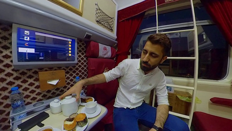 „Luksus” za 10 euro. Tak wygląda od środka irański nocny pociąg Zendegi.