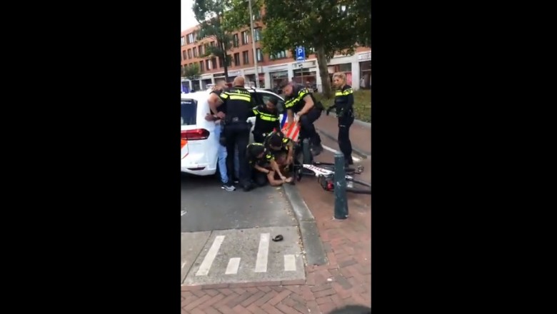 Dwóch polaków kontra holenderska policja. Stawiali się do samego końca