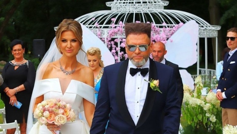 Krzysztof Rutkowski właśnie się ożenił. Ślub za milion złotych i 4 suknie ślubne 