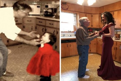 Postanowili odtworzyć swoje zdjęcia z przeszłości. Rewelacyjna podróż w czasie 