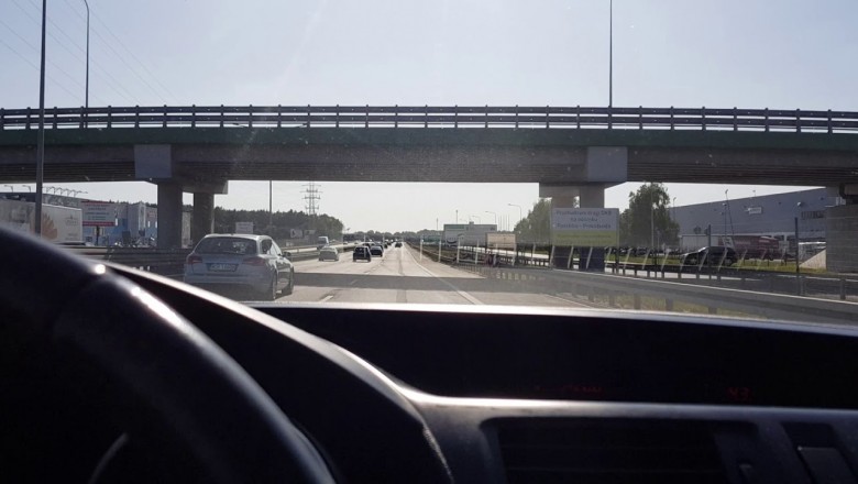 Nagranie pokazujące, że Polacy nie potrafią jeździć autostradami