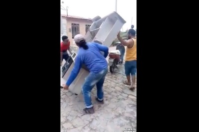 Andrzej mistrz transportu. Chłopaki mówili, że się nie da