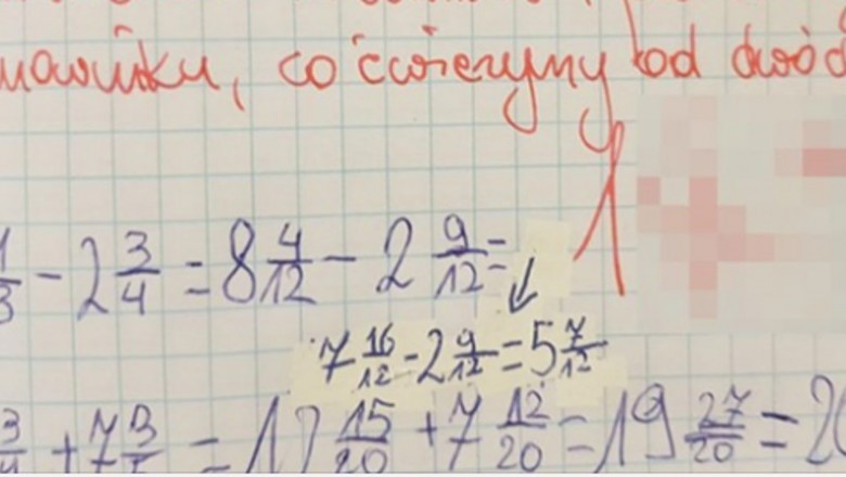 11-latka dostała jedynkę z matematyki. Jednak uwaga nauczycielki oburzyła jej mamę