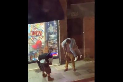 Ciężki powrót z imprezy. Dwóch ziomków nie dało rady