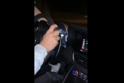 Nagrali jak lecieli 160 km/h przez rondo. Wylądowali w czyimś domu