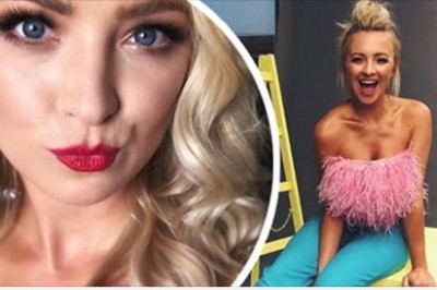 Barbara Kurdej-Szatan w skąpej czerwonej sukience. „Nogi...Straszny kloc”