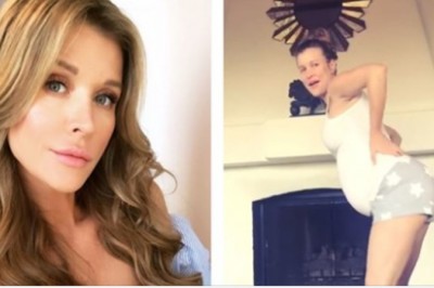 Ciężarna Joanna Krupa pokazała jak ćwiczy w ciąży. Bez makijażu i w piżamie 