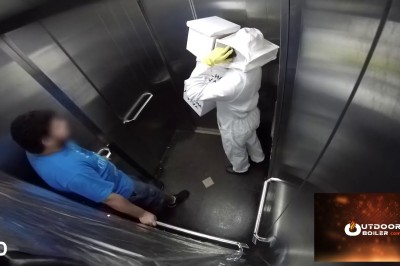 Konkretna jazda z pszczołami w windzie. Majty mieli pełne