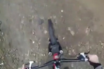 Miał być niesamowity skok ze spadochronem z urwiska, ale coś nie pykło