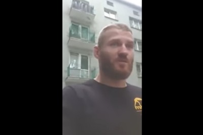 Jan Błachowicz pokazuje na jak niebezpiecznym osiedlu żyje 