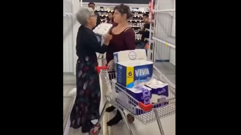 Walka o papier toaletowy w sklepie w Australii. Ludziom puszczają nerwy