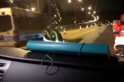 Śmiechy podczas kontroli polskiego busa. Szybko spoważnieli