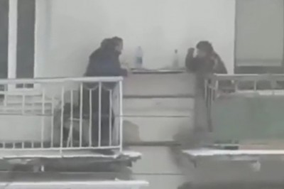 Kiedy z sąsiadem chcesz obalić flaszkę, ale nie możesz wyjść z chaty 