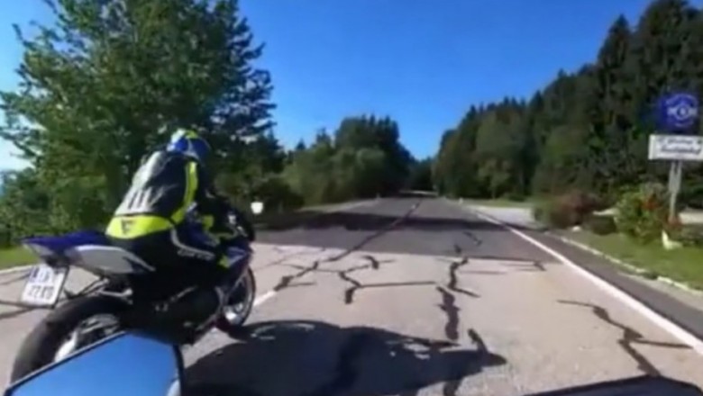 Potężny dzwon motocyklistów przy 150 km/h. Myśleli, że mają pustą drogę