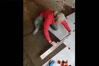 Kafelkarz level Pro. Gdy musisz położyć naprawdę duże płytki