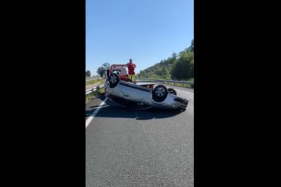 To był chyba pierwszy dzień w pracy tego laweciarza 