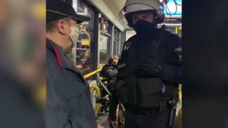 Kierowca autobusu wezwał policję do pasażera z rowerem - Gdańsk