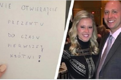 Dopiero 9 lat po ślubie otworzyli swój prezent ślubny. Zawartość okazała się ponadczasowa