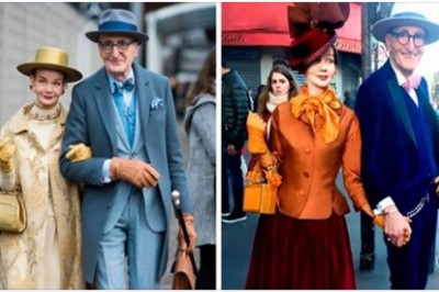 Ta starsza niemiecka para zachwyca stylem wszędzie gdzie się pojawia