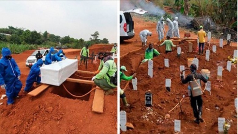 Władze nakazują przeciwnikom  maseczek wykopać groby dla ofiar koronawirusa