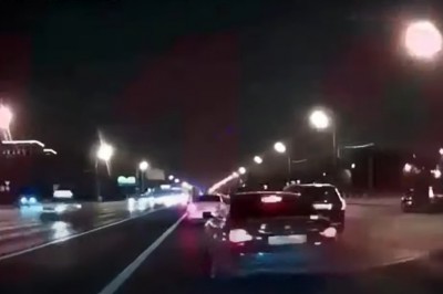 Pirat drogowy w BMW kontra karetka na sygnale