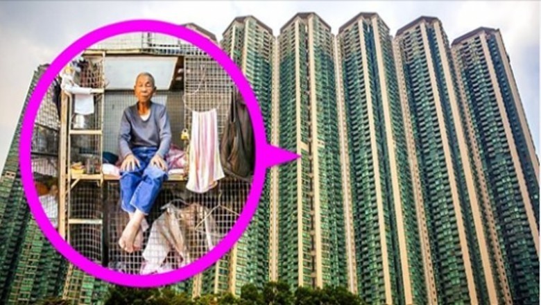 Tak żyje się wewnątrz wielkich blokowisk w Hongkongu. Mieszkania wyglądają jak klatki