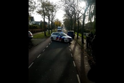 Przeparkował policyjny radiowóz, bo zablokowali mu drogę