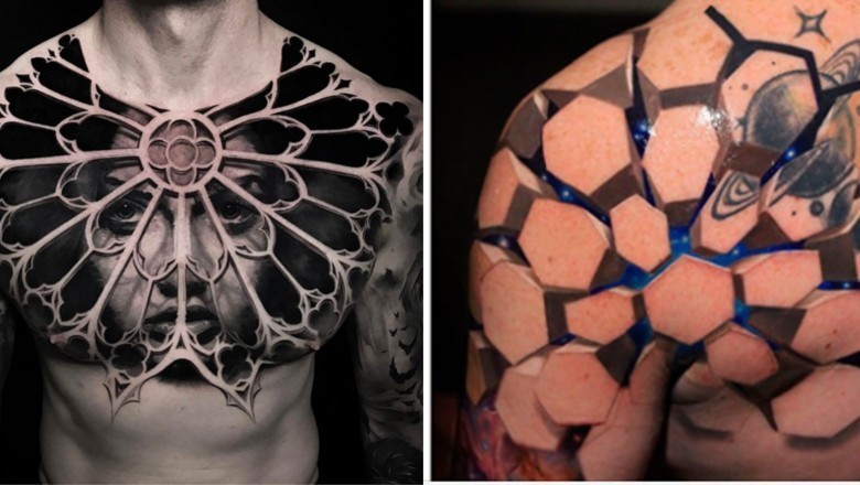 Tatuaże 3D tak realistyczne, że ciężko uwierzyć, że  powstały na skórze