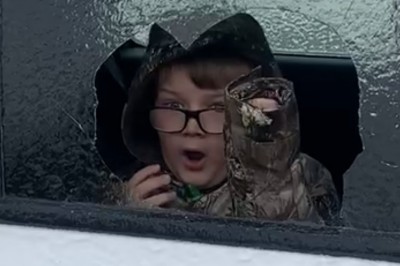 Ojciec postanowił wkręcić syna. Jego mina bezcenna