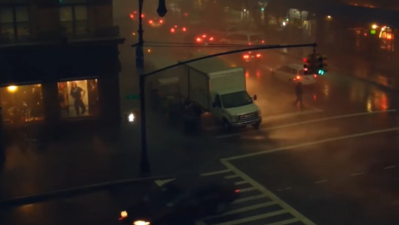 Spektakularne nagranie tornada, które uderzyło w Nowy Jork 