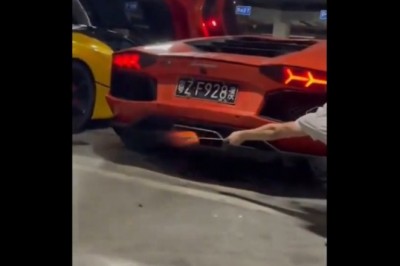 Kiedy robisz sobie grilla z Lamborghini i rozwalasz silnik