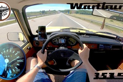 Wjechał Wartburgiem na autostradę i zamknął licznik