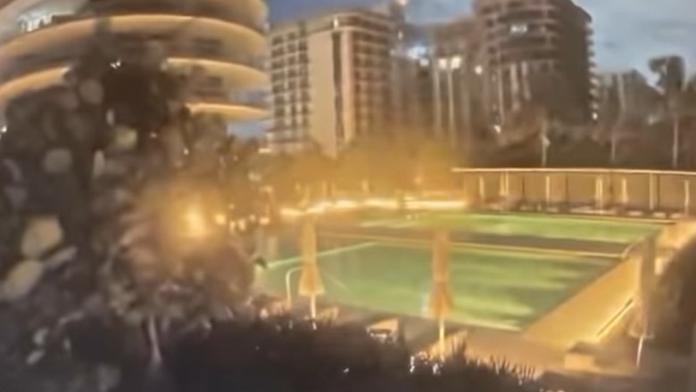 Nagranie z zawalenia się 12- piętrowego budynku w Miami