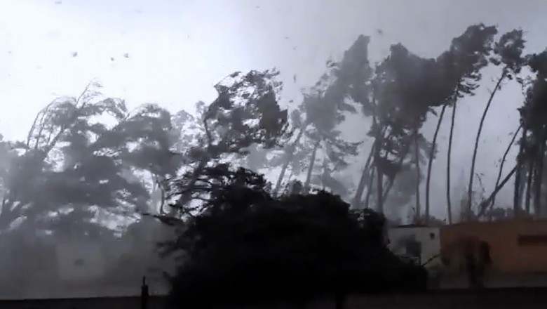 Nagranie z bliska tornada, które przeszło nad Czechami