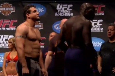 Tak cwaniakował na ważeniu. Szybko skończył w ringu