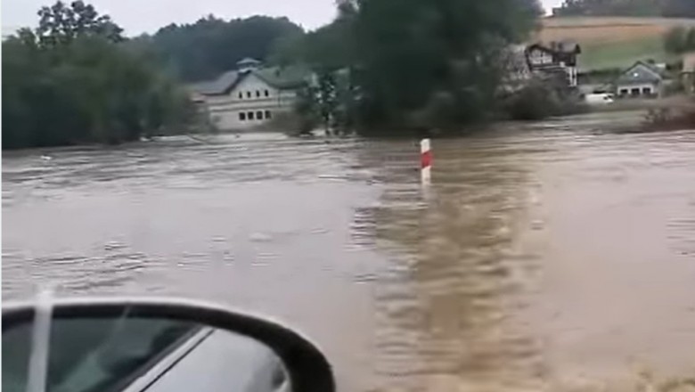 Zakopianka całkowicie zalana w Głogoczowie. Nagranie z przejazdu