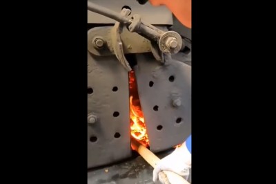 Kozackie śniadanie maszynisty na lokomotywie