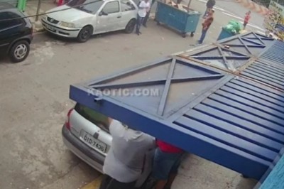 Kumple z osiedla pomogli mu uciec przed policjantami