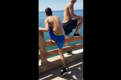 Kiedy masz więcej szczęścia niż rozumu skacząc do wody 