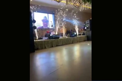 Zakończyli wesele po tym jak przesadzili z pokazem