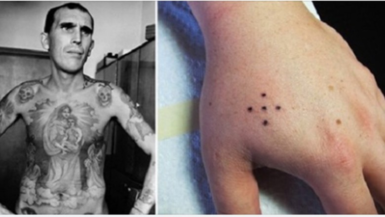 Więzienne tatuaże i ich ukryte znaczenie. Jeśli zobaczysz je u kogoś, lepiej uważaj 