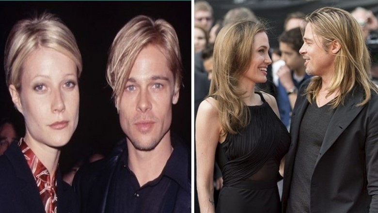 Ktoś zauważył, że Brad Pitt wygląda zawsze jak kobieta z którą się spotyka