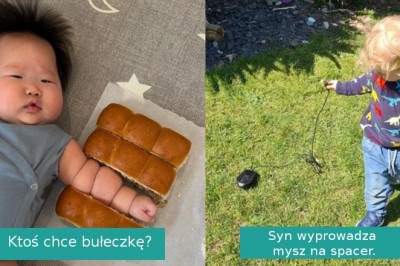 Zdjęcia maluchów udowodniające, że potrafią być zabawniejsi od dorosłych