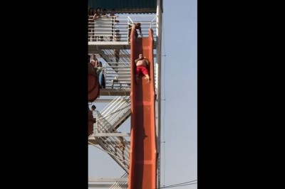 To sie nazywa być w złym miejscu i czasie. Pechowy gość