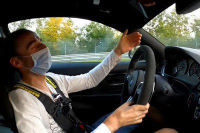 Robert Kubica w BMW M4 pokazał jak się lata po torze Nurburgring